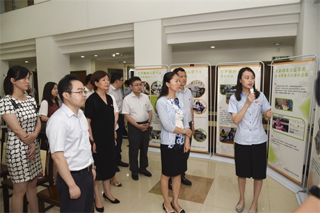 团中央书记处书记尹冬梅一行调研新北区青少年