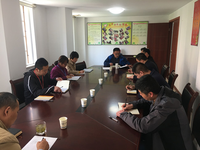 州高新区 - 【物管办】新桥镇物管办召开工作例