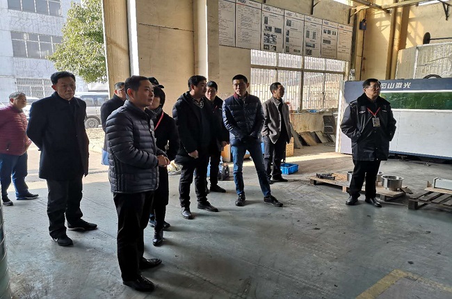 河海街道党政领导带队检查春节前安全生产工作