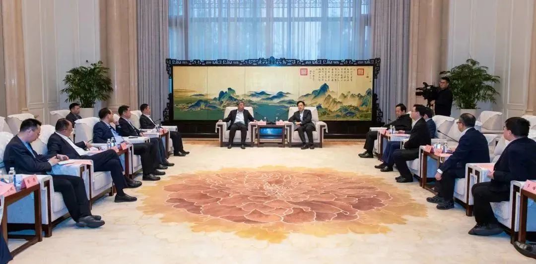 陈金虎会见北汽集团高层