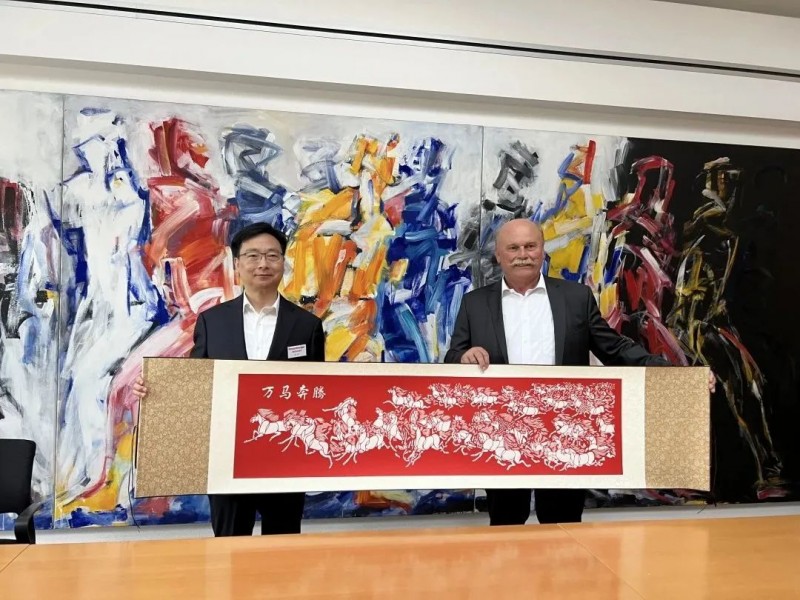 常州高新区经贸团拜访罗森伯格集团总部