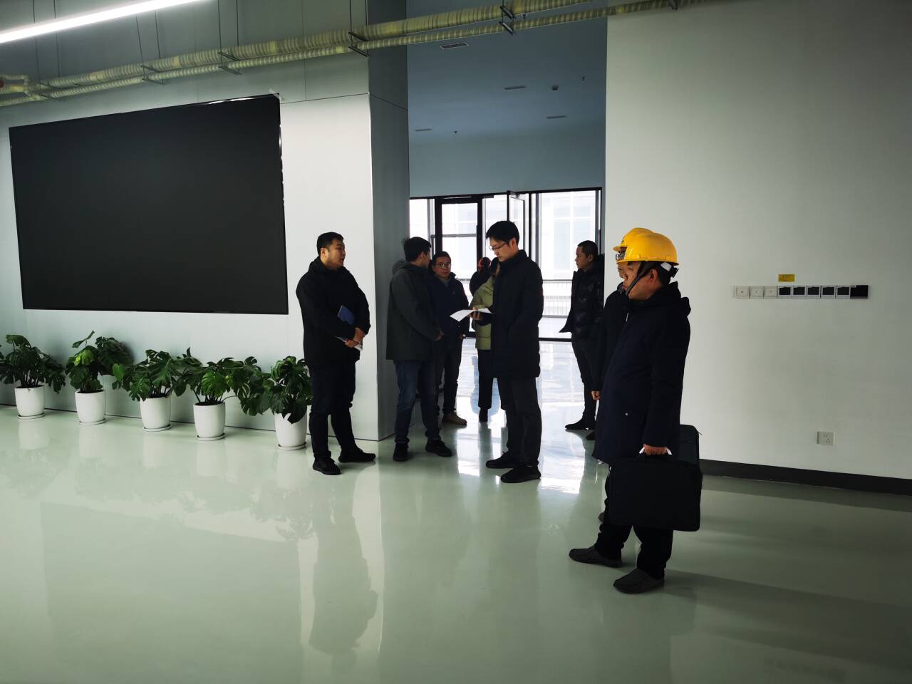 区住建局开展小型建设工程安全生产抽查工作