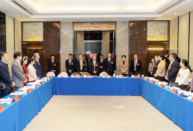 区领导看望人大代表和政协委员